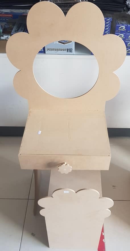 FIBROFACIL TOCADOR FLOR (116x40cm)