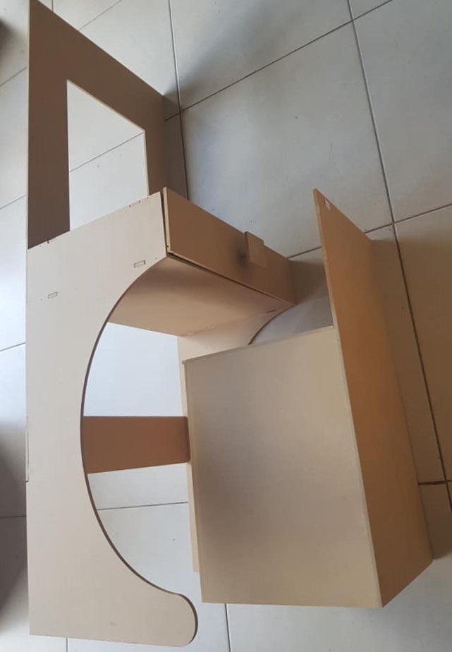 FIBROFACIL TOCADOR RECTO (116x40cm)