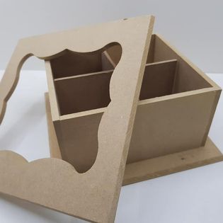 FIBROFACIL CAJA TE VISOR ENCASTRE 6 DIV.