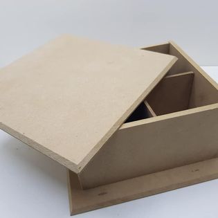 FIBROFACIL CAJA TE CIEGA ENCASTRE 4 DIV.