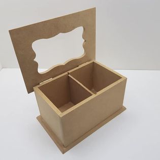 FIBROFACIL CAJA TE 2 DIV. BISAGRA VISOR
