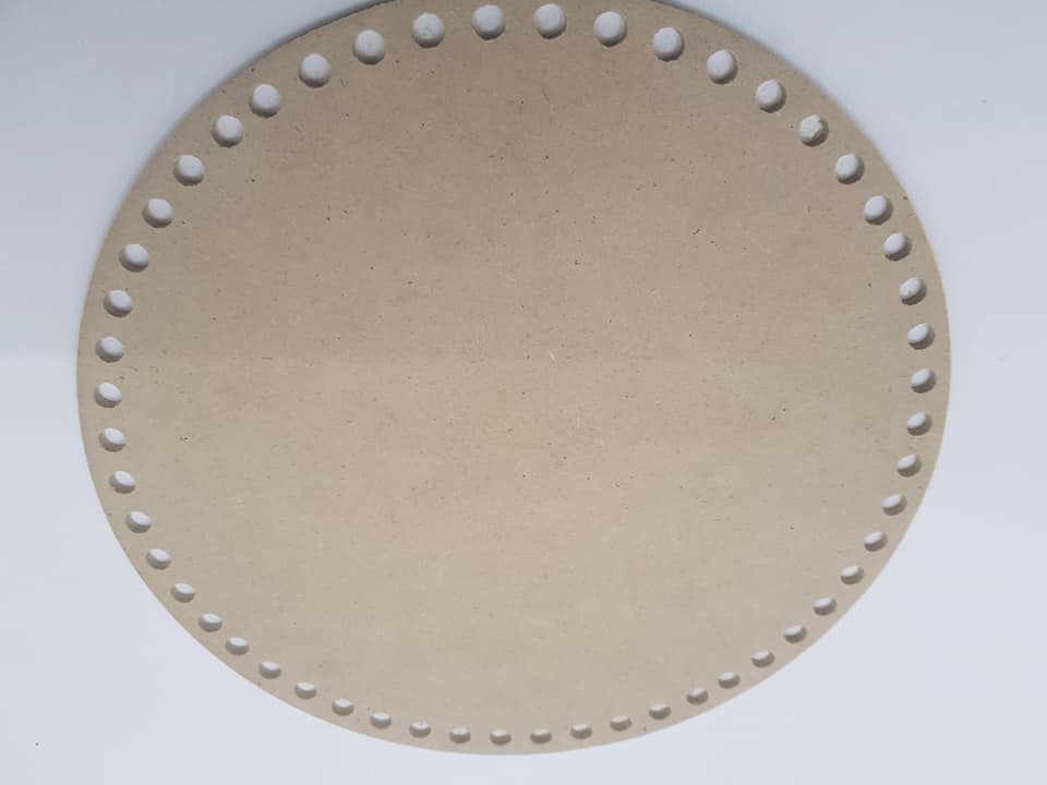 FIBROFACIL BASE TEJIDO REDONDA 25cm.