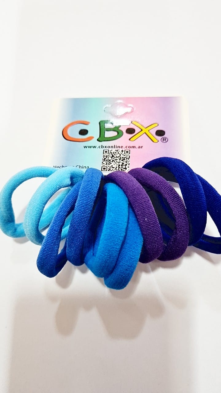 COLITA PELO TOALLA x 10u. - AZULES