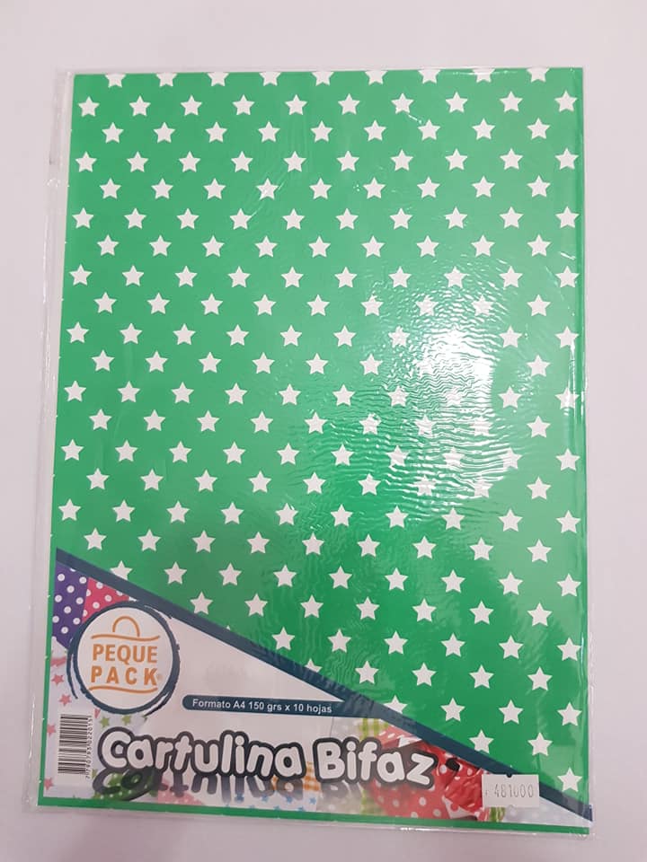 CARTUL.ENTRET. A4x10-150gr- ESTRELLA VERDE 