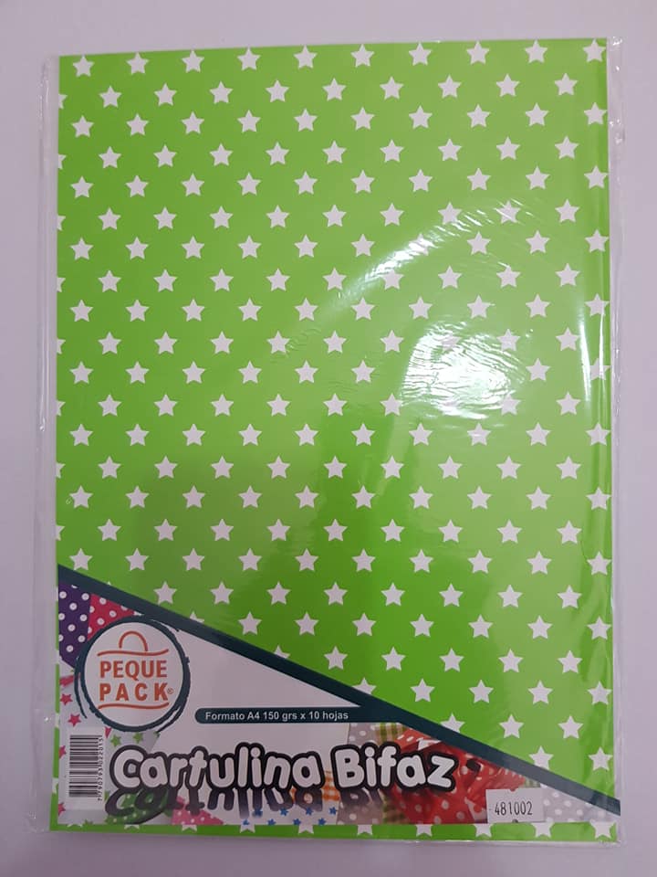 CARTUL.ENTRET. A4x10-150gr- ESTRELLA VERDE CLARO