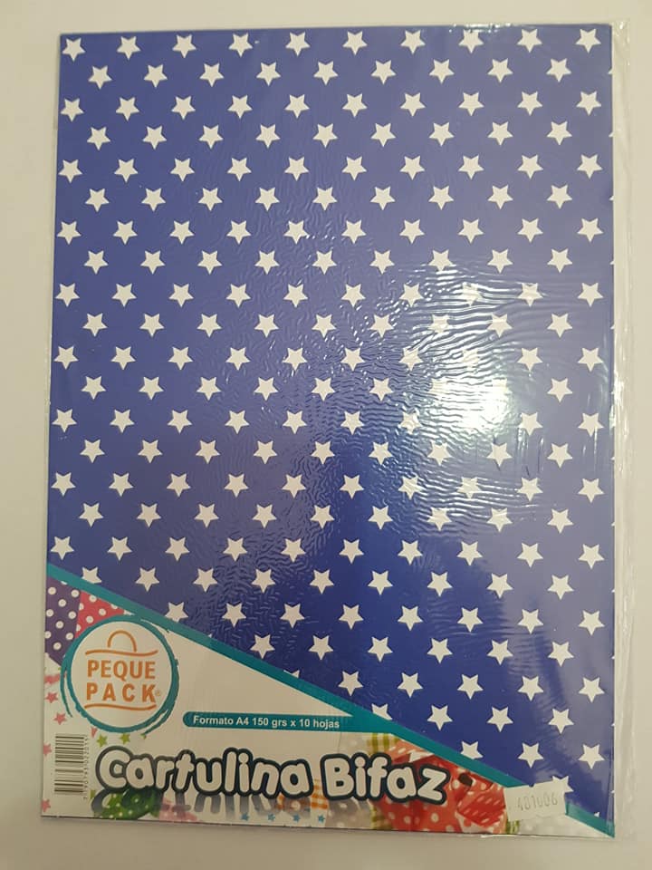CARTUL.ENTRET. A4x10-150gr- ESTRELLA AZUL