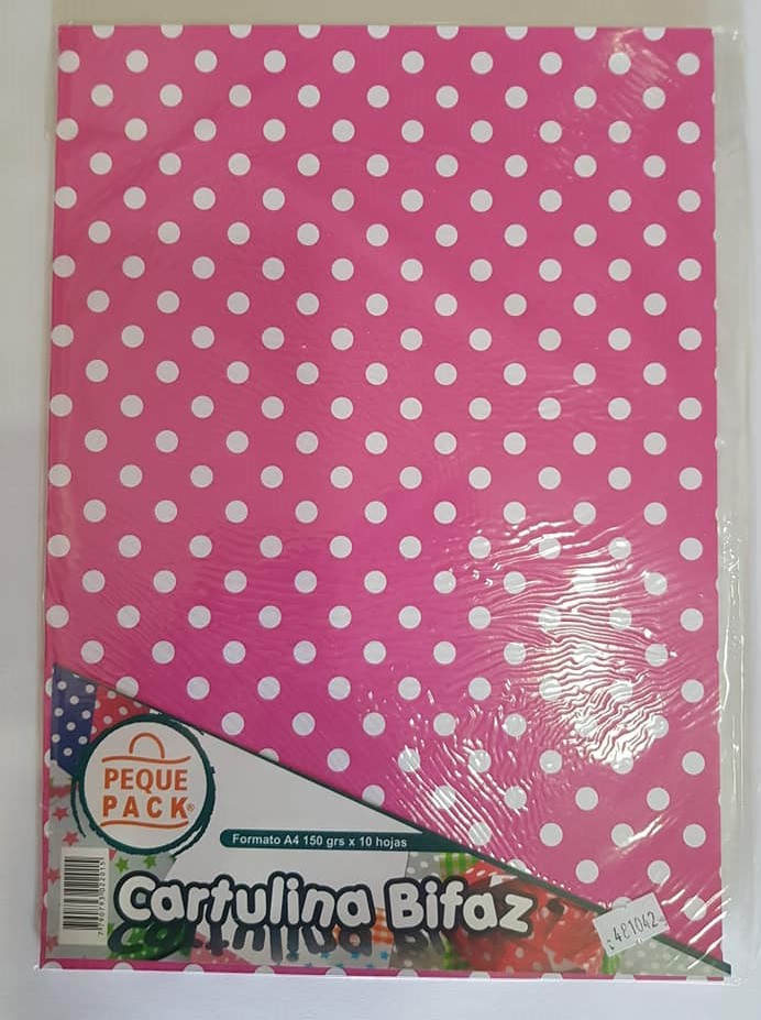 CARTUL.ENTRET. A4x10-150gr- LUNARES FUCSIA
