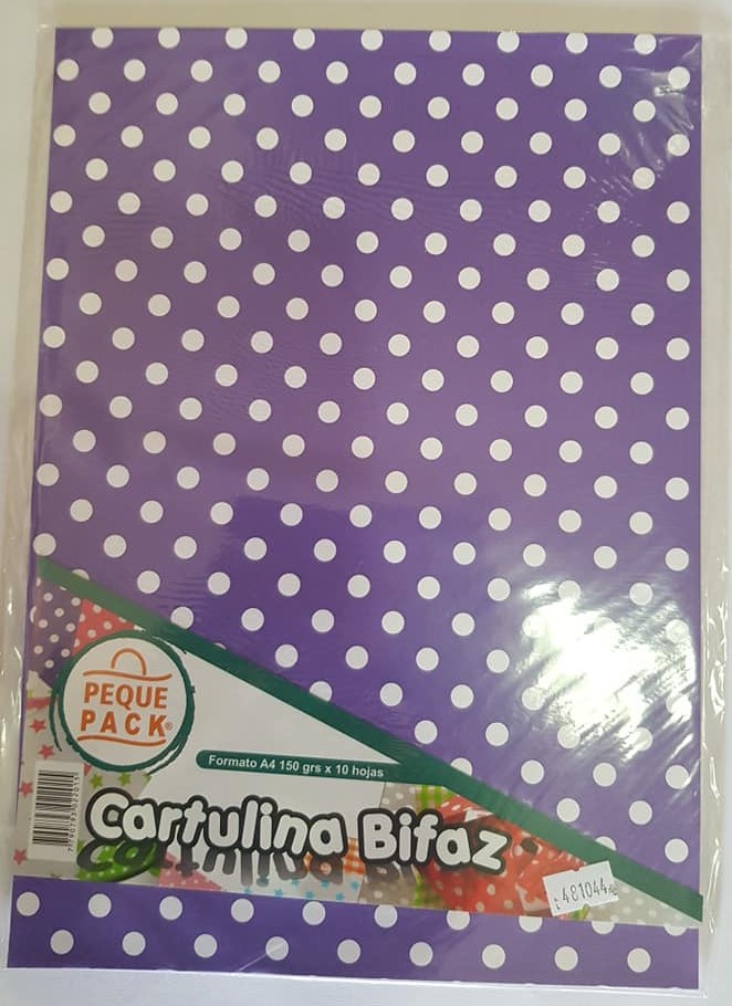 CARTUL.ENTRET. A4x10-150gr- LUNARES VIOLETA