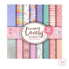 CARTULINA IBICRAFT 30x30cm.160gr.x24h.LOVELY