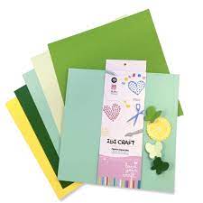 CARTULINA IBICRAFT 30x30cm.160gr.x35h.VERDE