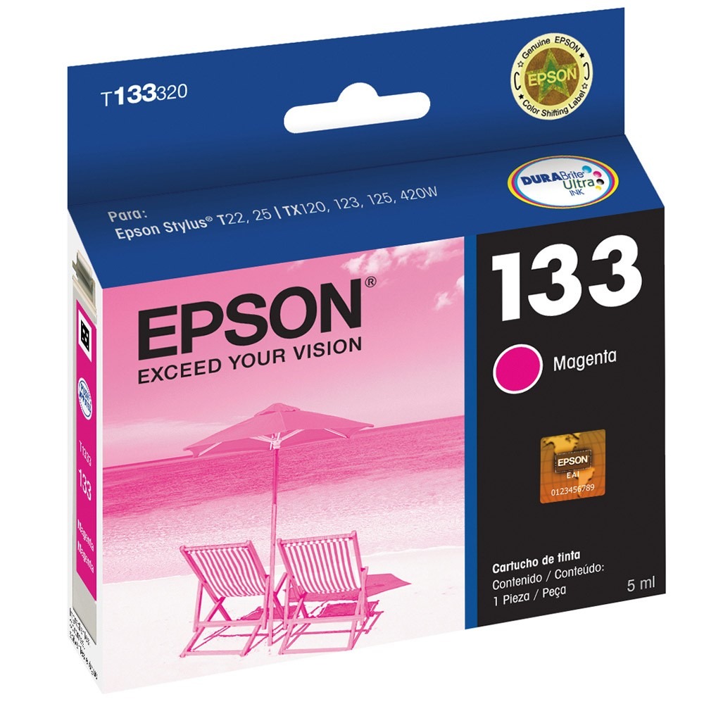 TINTA EPSON T-133 MAGENTA