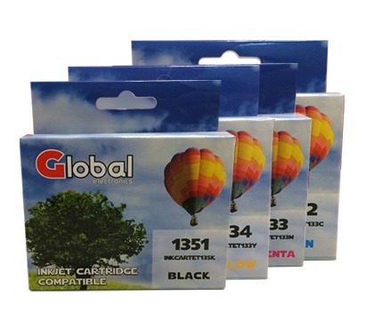 CARTUCHO GLOBAL EPSON T-135 - NEGRO