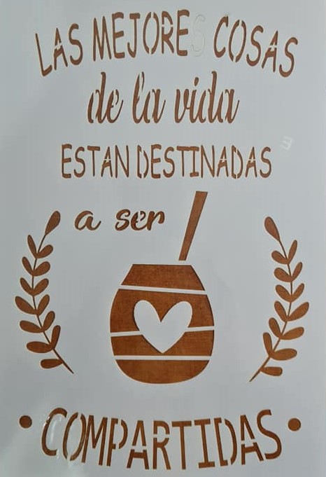 STENCIL MCL - 20x30 Cod.- 033