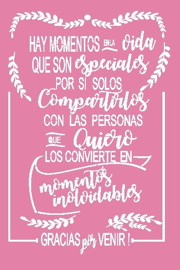 STENCIL MCL - 20x30 Cod.- 118