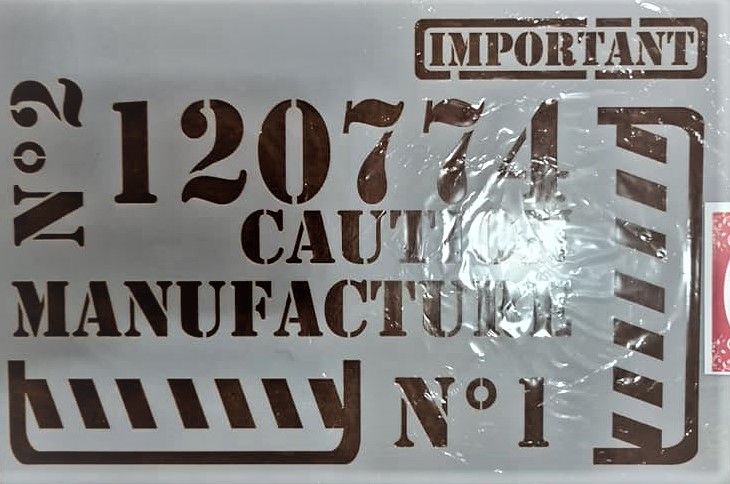 STENCIL MCL - 20x30 Cod.- 908