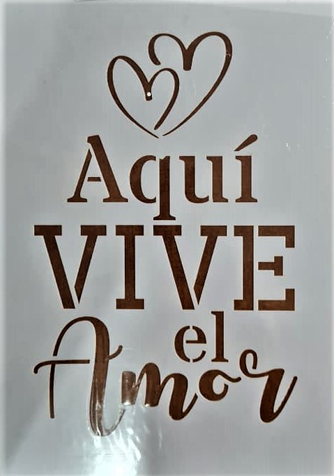 STENCIL MCL - 20x30 Cod.- 833
