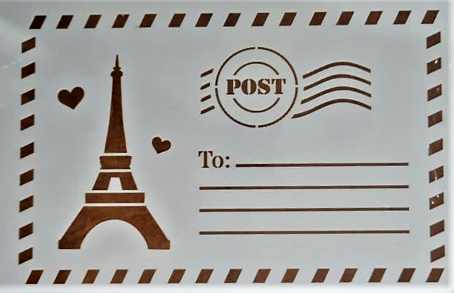 STENCIL MCL - 20x30 Cod.- 890