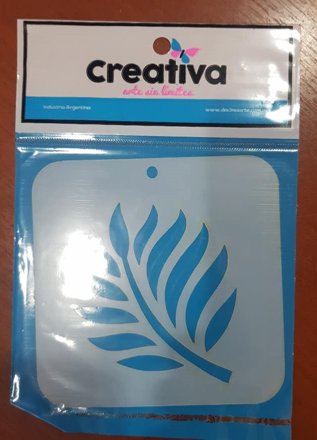 STENCIL 11x11 CREATIVA 622-0975 - HOJA