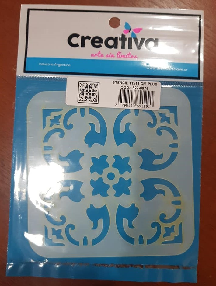 STENCIL 11x11 CREATIVA 622-0974 - CM-PLUS
