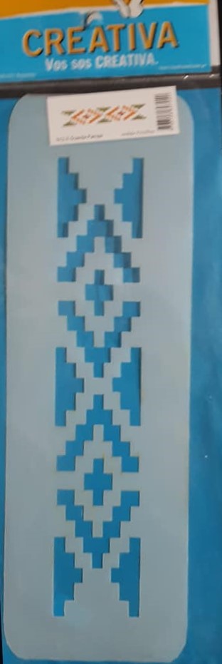 STENCIL 9.5x29 CREATIVA 612-0002 - GUARDA PAMPA