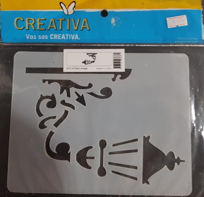 STENCIL 15x20 CREATIVA 613-0014 - FAROL VINTAGE