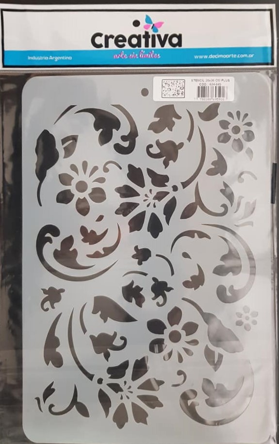 STENCIL 20x30 CREATIVA 624-045
