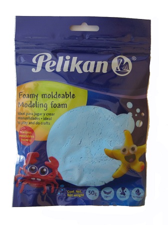 FOAMY MOLDEABLE PELIKAN 50gr - CELESTE 