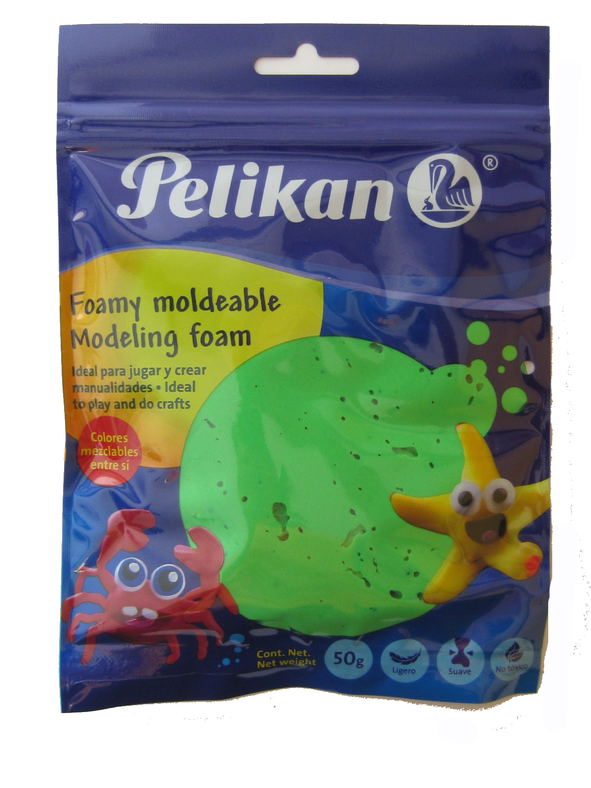 FOAMY MOLDEABLE PELIKAN 50gr - VERDE CLARO