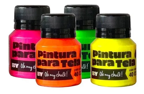 PINTURA OH MY CHALK KIT TELA FLUO x 4u