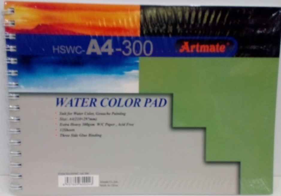 BLOCK PARA ACUARELA 300gr A3x 12hojas 