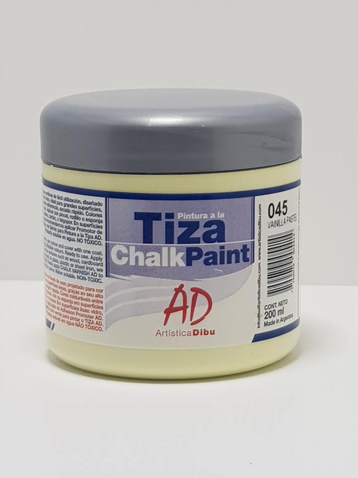 PINTURA A LA TIZA - AD- 200ml. 045 - VAINILLA PASTEL