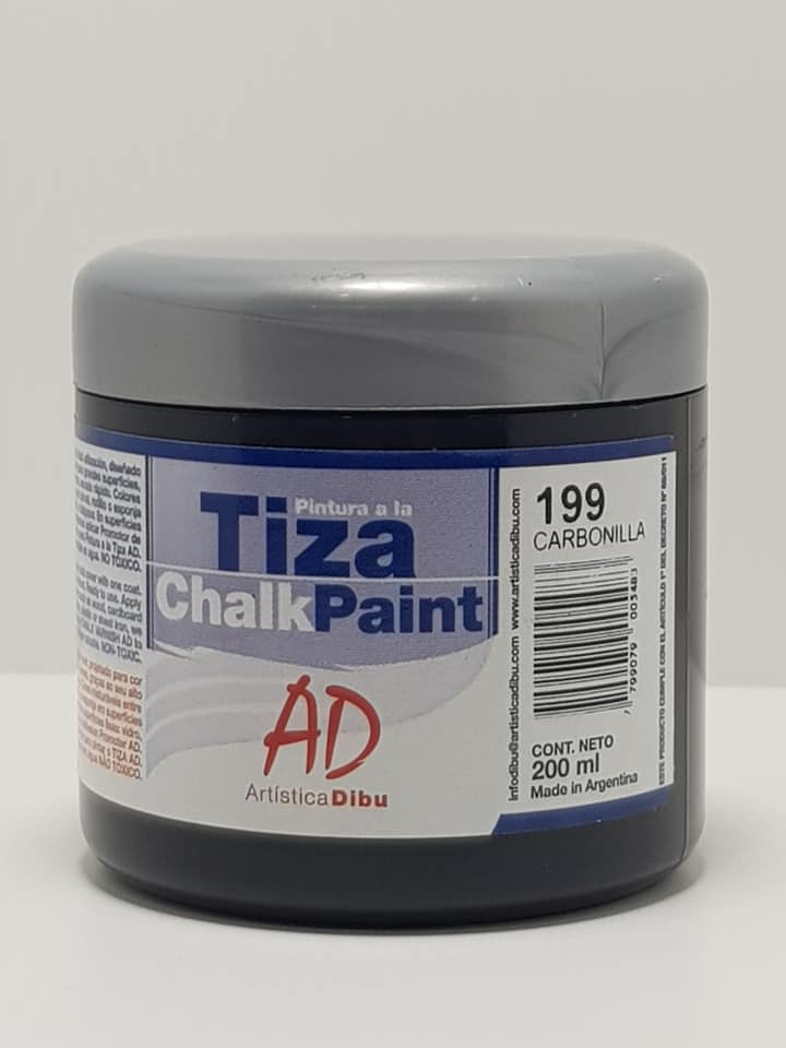PINTURA A LA TIZA - AD- 200ml. 199 - CARBONILLA