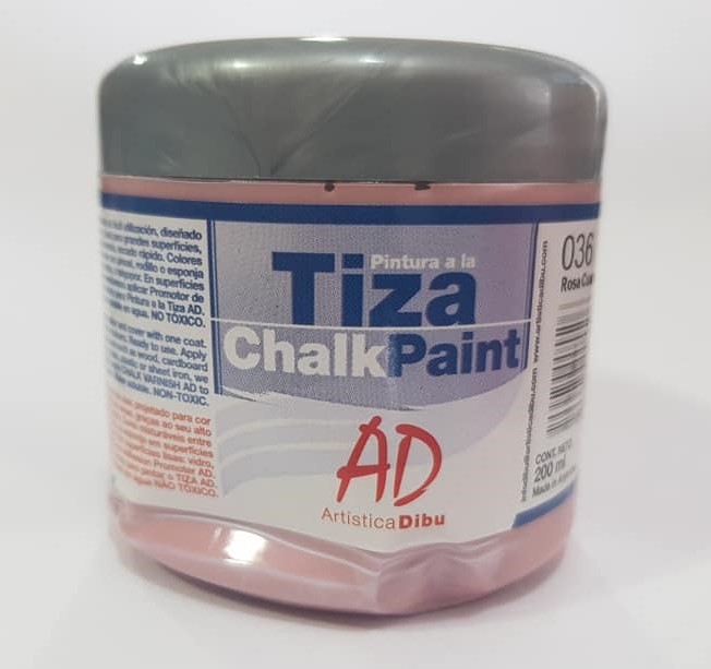 PINTURA A LA TIZA - AD- 200ml. 036 - ROSA CUARZO