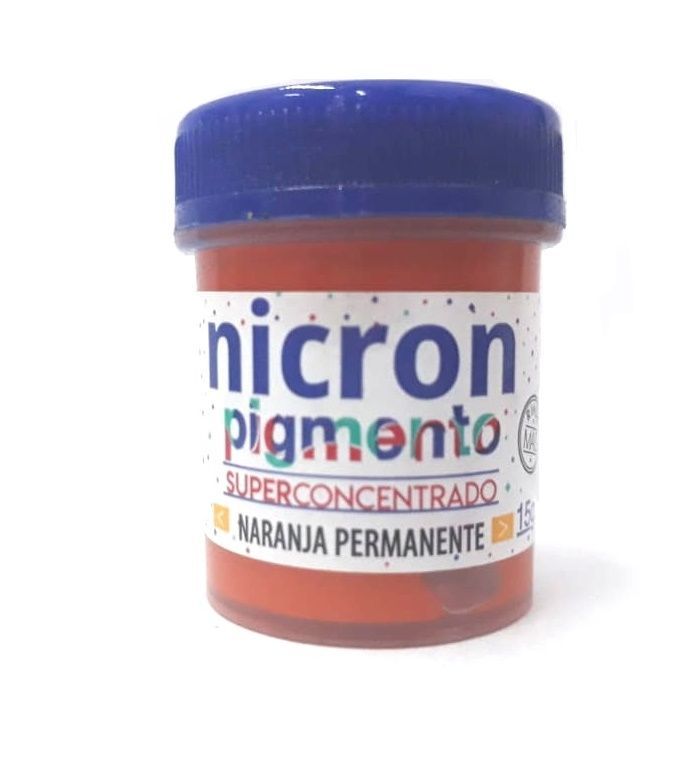 PIGMENTO NICRON 15gr - NARANJA PERMANENTE