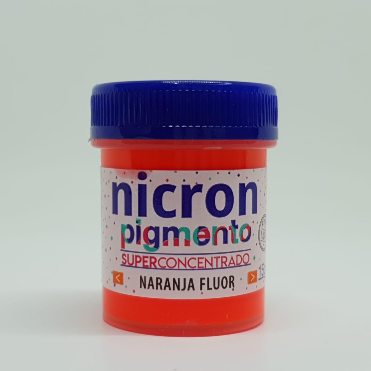 PIGMENTO NICRON 15gr - NARANJA FLUOR