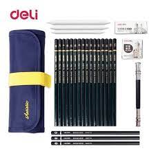 SET DE DIBUJO DELI 27 PIEZAS