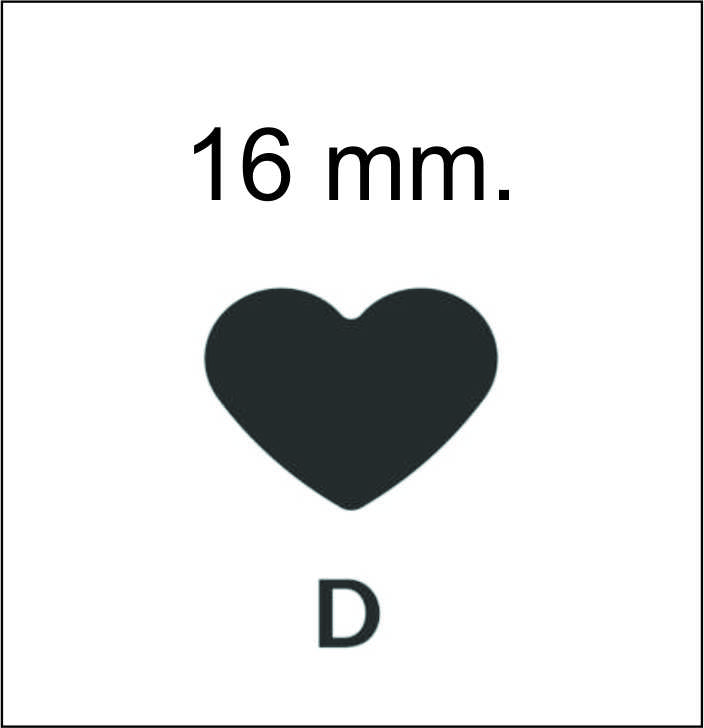 SACAB.G.EVA.16mm.KM-8805-D - CORAZON 