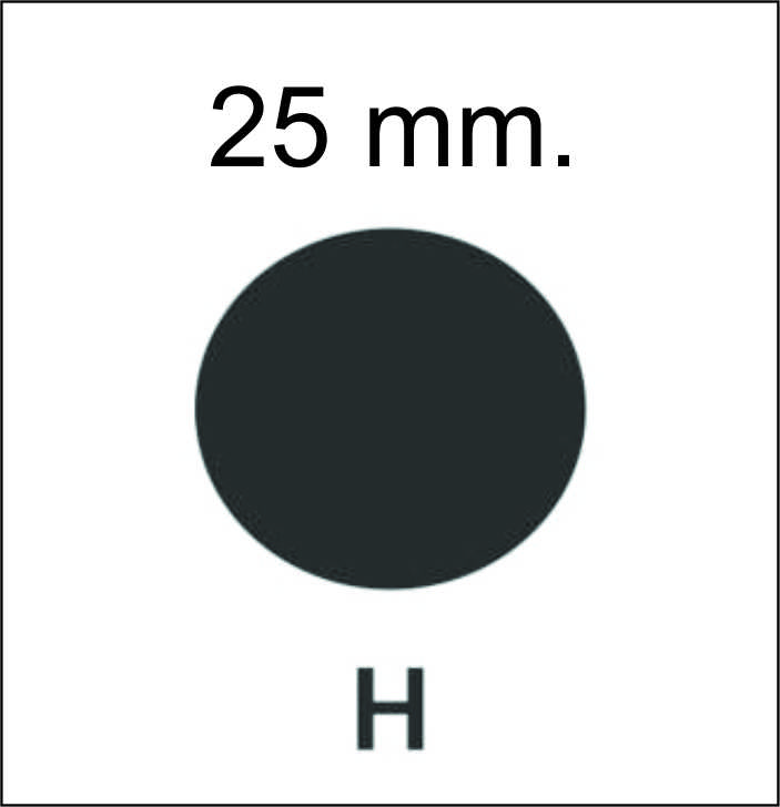 SACAB.G.EVA.25mm.KM-8810-H - CIRCULO
