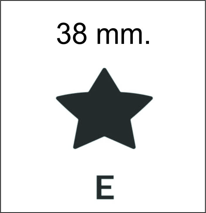 SACAB.G.EVA.38mm.KM-8815-E - ESTRELLA