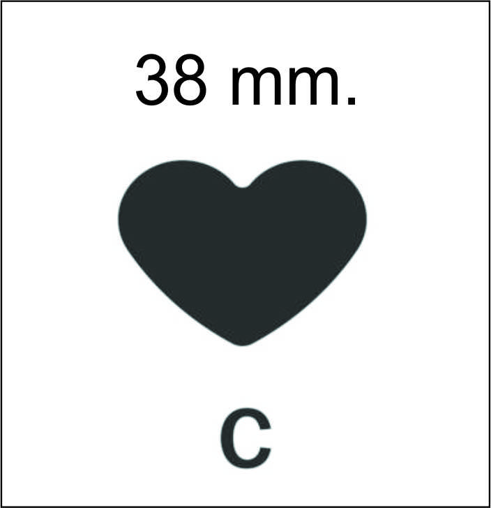 SACAB.G.EVA.38mm.KM-8815-C - CORAZON