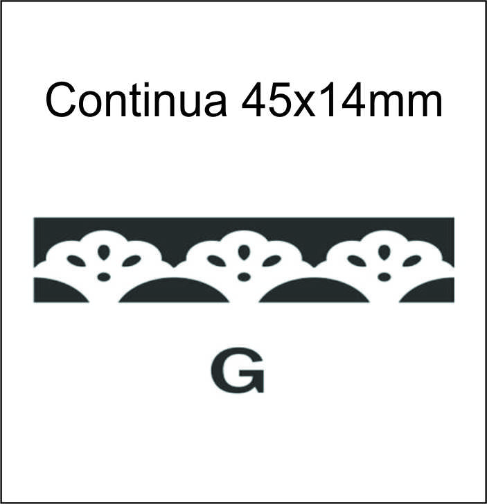 SACAB.CONTINUA-45x14mm.KM-8721 - G