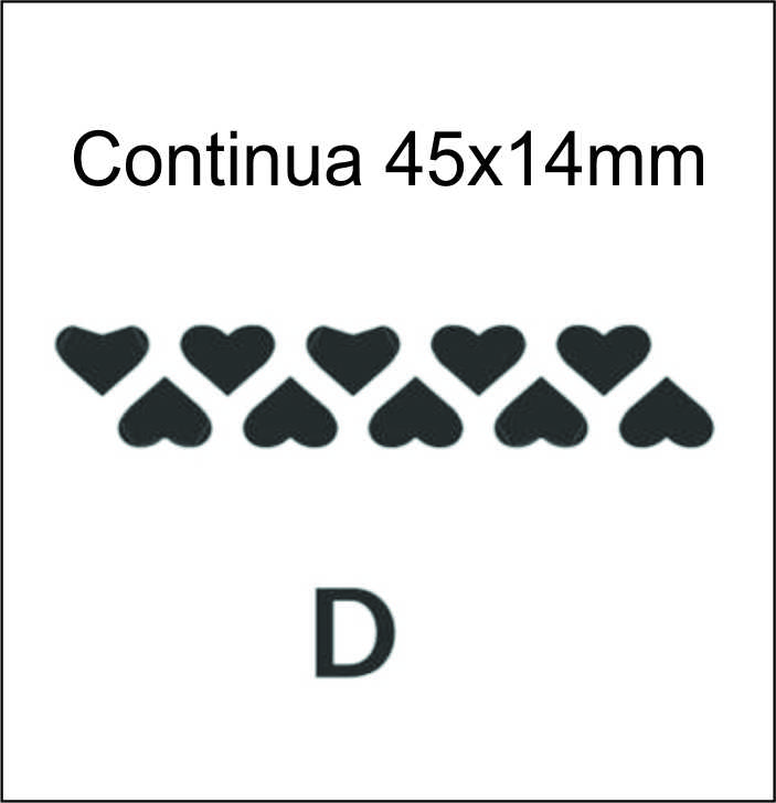 SACAB.CONTINUA-45x14mm.KM-8721 - D