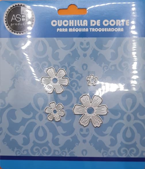 MATRIZ DE CORTE 0665 FLOR 13x13 hasta 38x38mm x 4u.