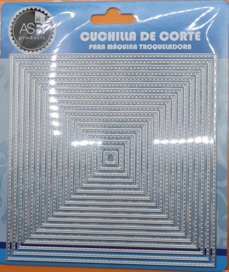 MATRIZ DE CORTE 9019 CUADRADOS 146x146 x 18p.