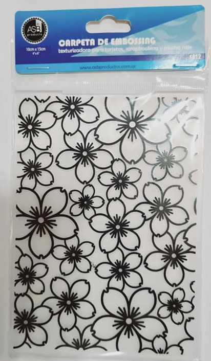 CARPETA DE EMBOSSING 74019 - 6