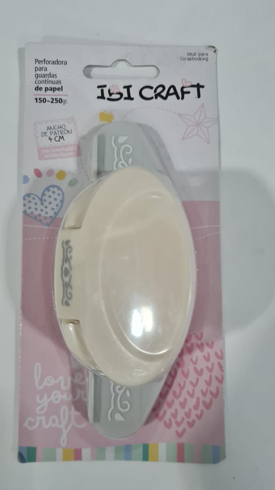 PERFORADORA IBI GUARDA 4cm.CORAZON