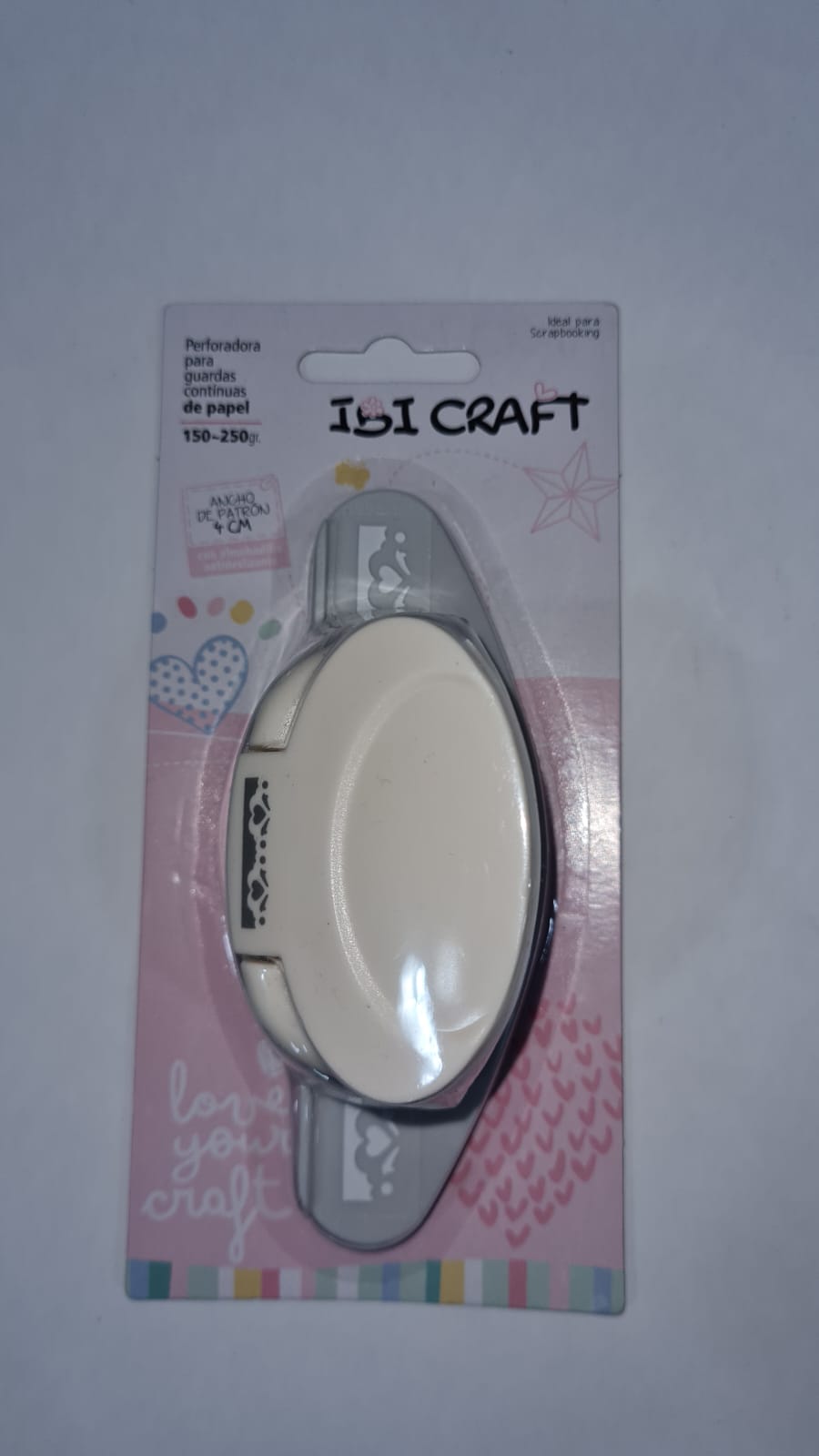 PERFORADORA IBI GUARDA 4cm.CORAZON 2