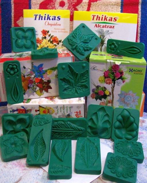 MOLDES PARA FLORES ARTIFICIALES 