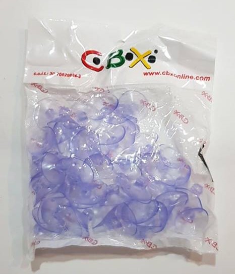 SOPAPAS DE GOMA T.25 x 50u.