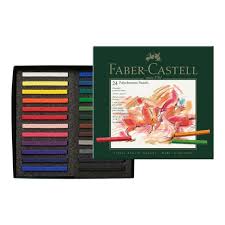 TIZAS PASTELES FABER POLYCHROMOS x 24u.